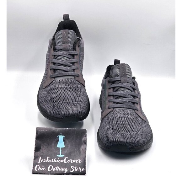 NWOB Whitin Men Gray Zero Drop Wide Toe Box Breathable Running Shoes Sz 14 2957 - Picture 2 of 16